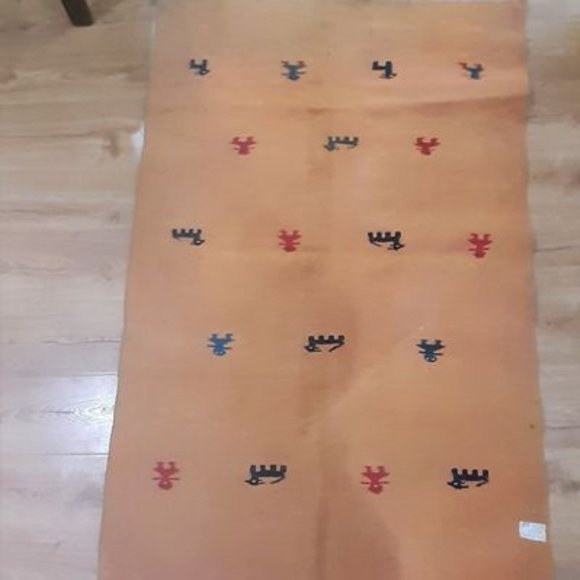 Authentic Orange Persian Rug - Picture 1 of 2